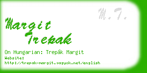 margit trepak business card